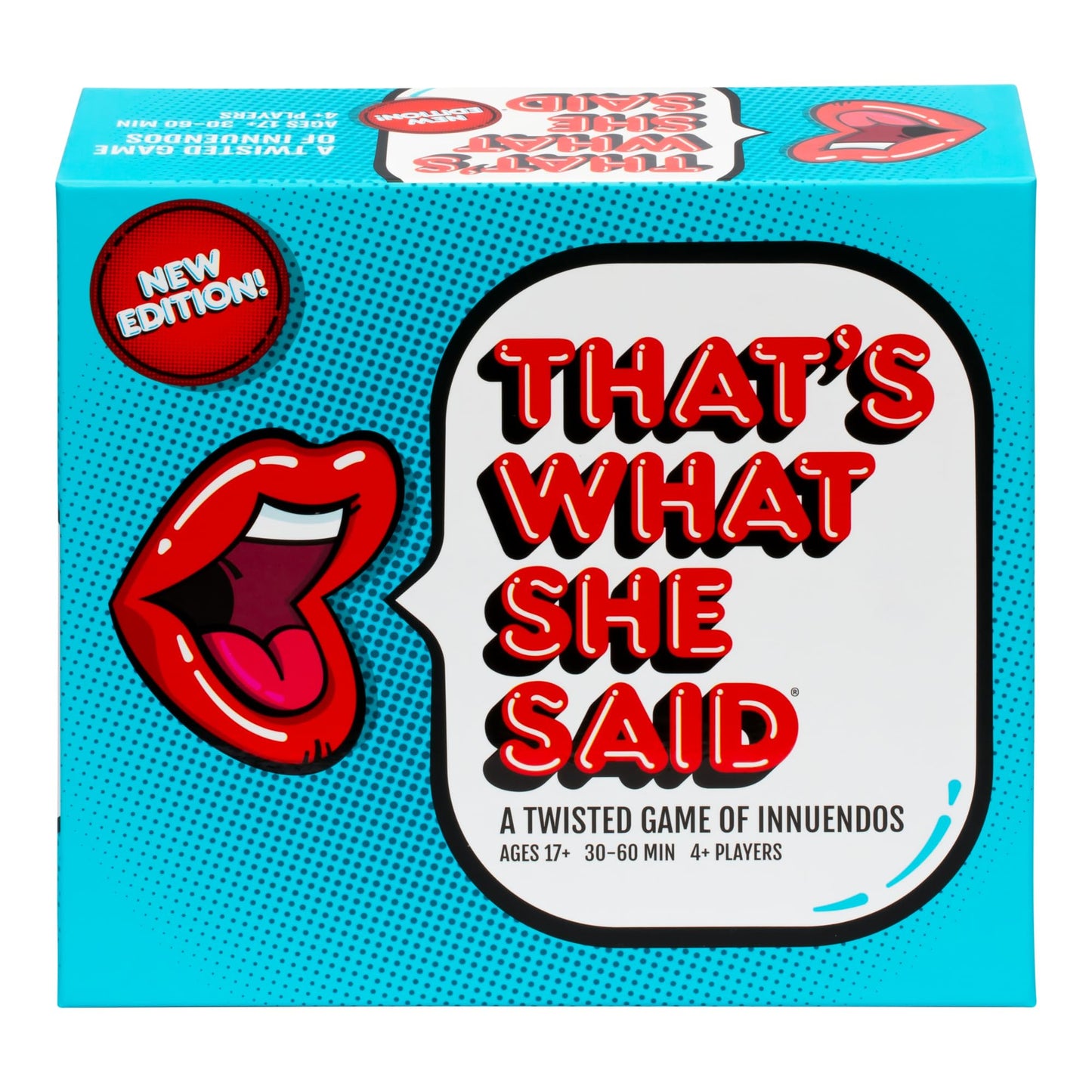 That's What She Said Game - The Hilariously Twisted Party Game | Ages 17+ Rated Game