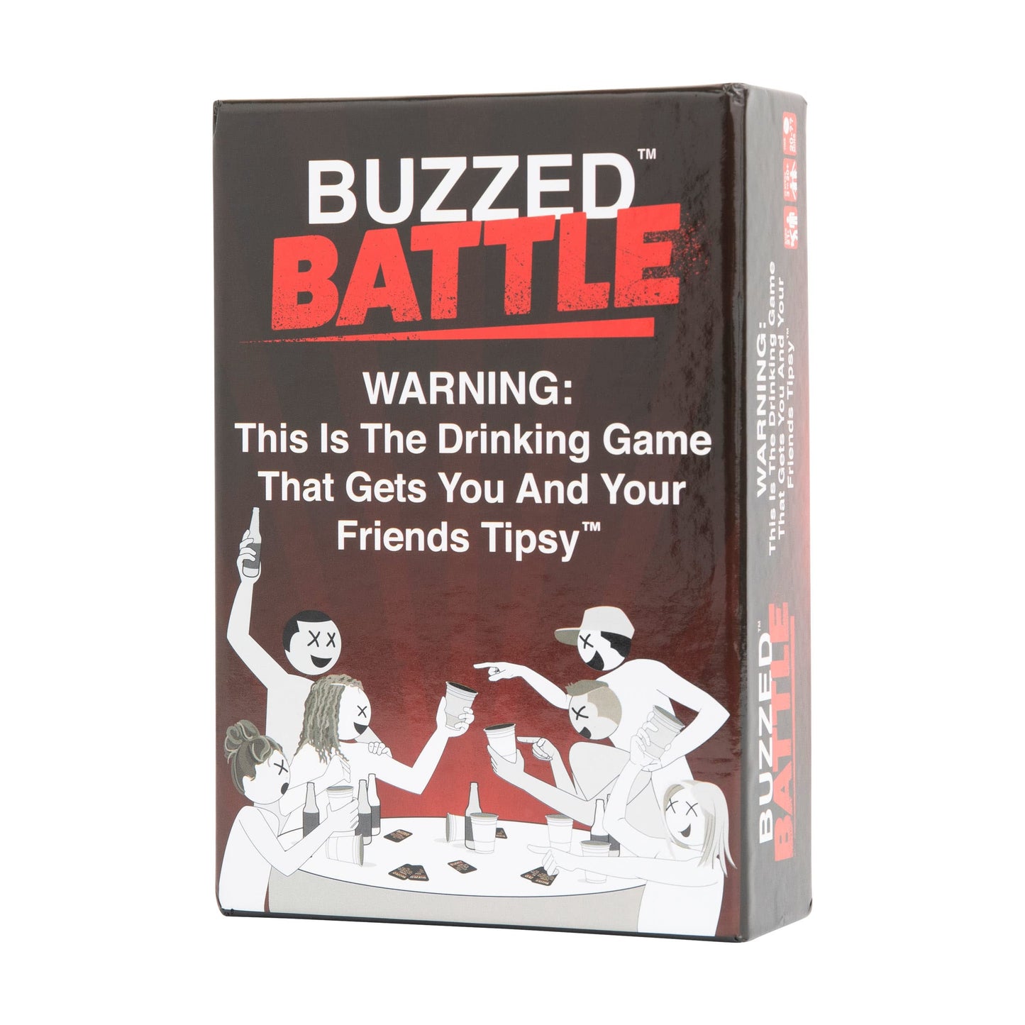 Buzzed Battle - The Hilarious Team Party Game That Will Get You & Your Friends Hydrated, Pool Party Games, Summer Party Games