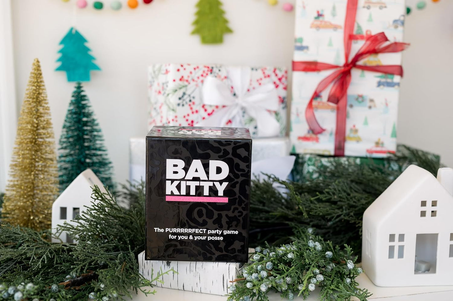 BAD KITTY Party Game + After Dark Expansion Set - The Ultimate Meme Game with Cats - The Cats Against Humans Card Game for Friends, Family, Fun Parties and Board Games Night with Your Group