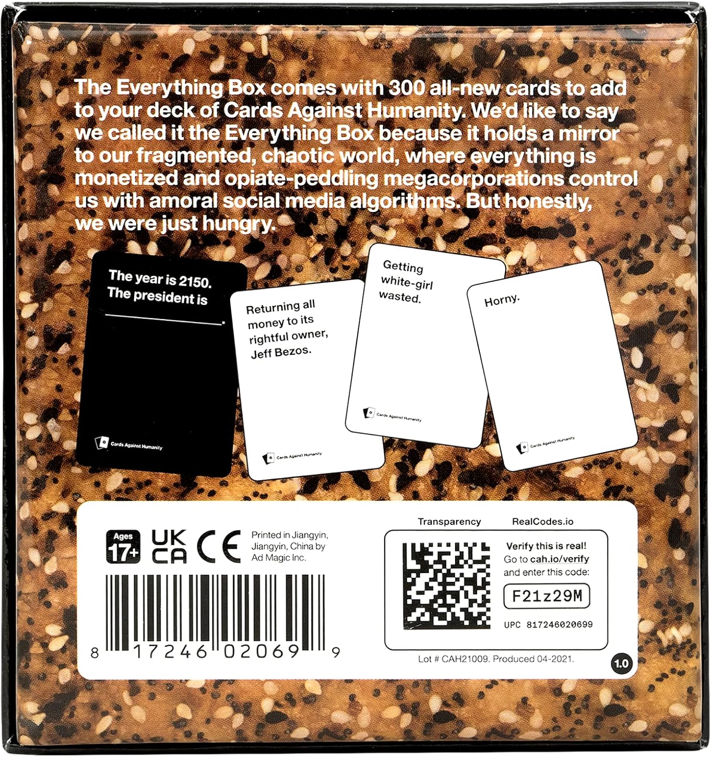 Cards Against Humanity: Everything Box • 300-Card Expansion