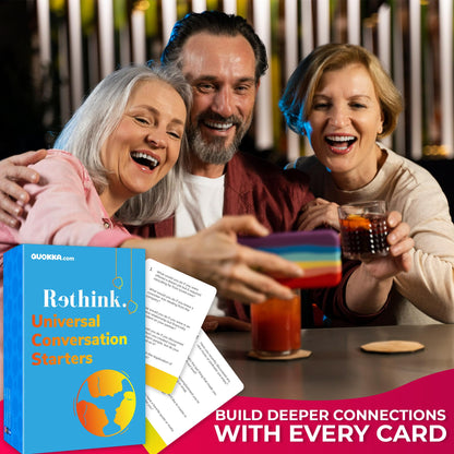 QUOKKA Conversation Cards Game - Christian Couples Edition | Original Version | Religious Gift | Relationship Connection - Great Board Game for Married Husband & Wife