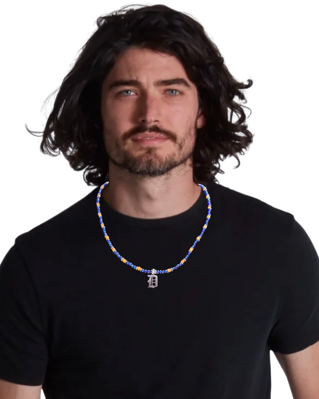 Detroit Tigers D Logo Necklace
