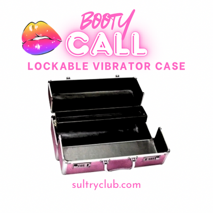 Booty Call Lockable Vibrator Case