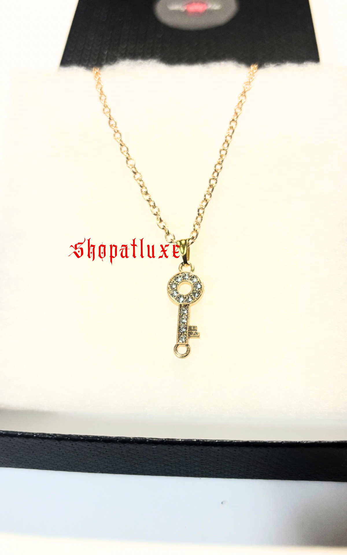 The Key To My Heart Charm Necklace