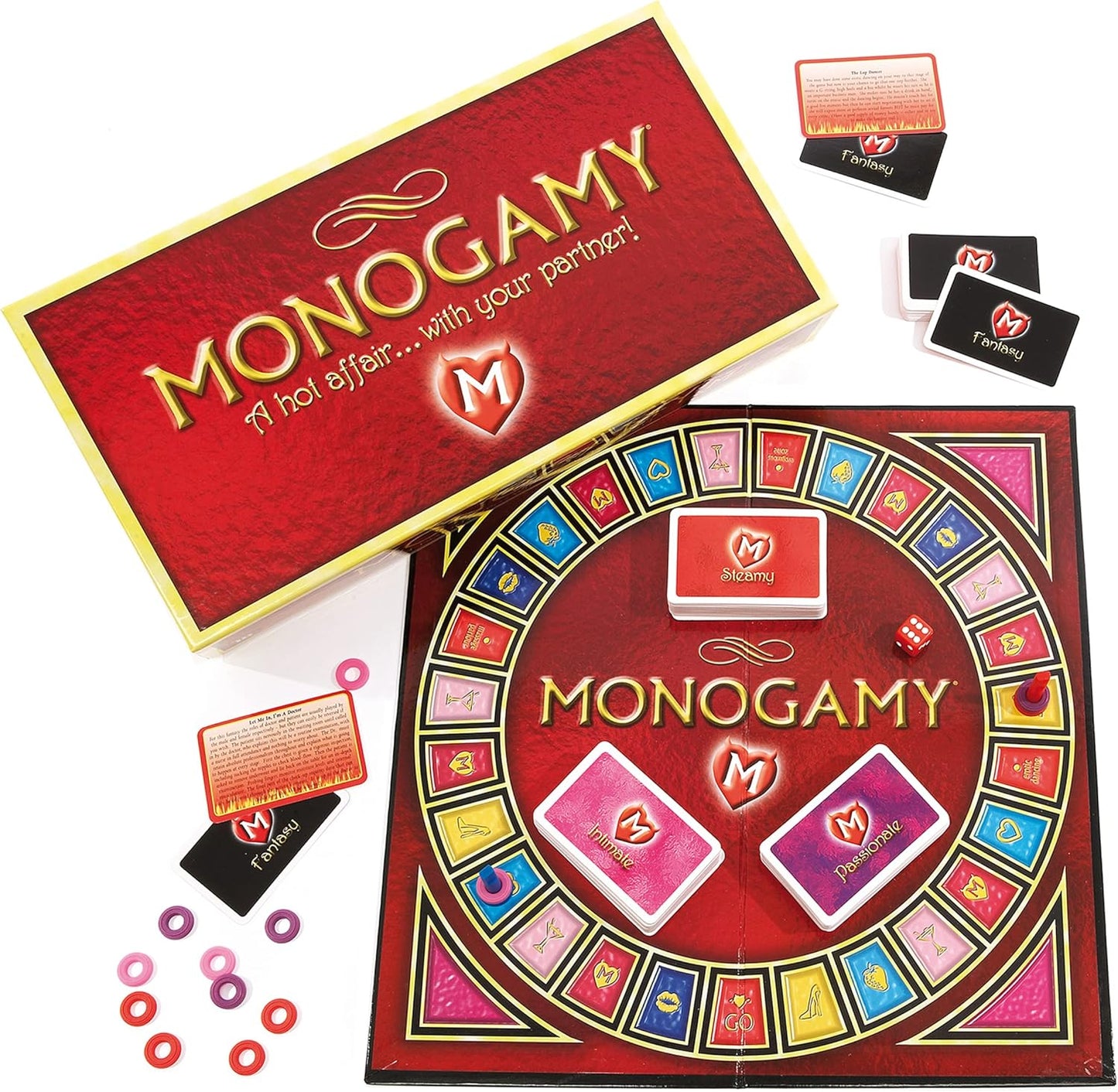 Monogamy Board Game - A Multi-Award Winning Board Game Making Great for Men and Women to Bring You Closer Than Ever