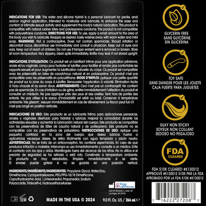 Wet Platinum Silicone-Based Lube for Men, Women & Couples, 4.2 Fl Oz - Ultra Long-Lasting & Water-Resistant Premium Personal Lubricant - Safe to Use with Latex Condoms - Non-Sticky & Hypoallergenic