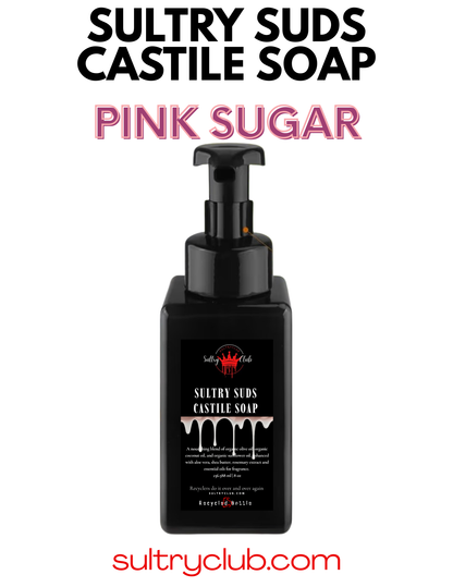Sultry Suds™ Vegan Foaming Soap (Pink Sugar)