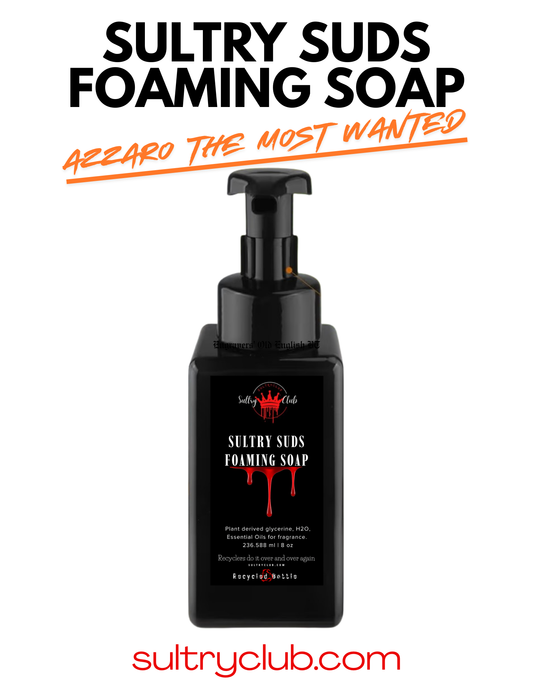 Sultry Suds™ Vegan Foaming Soap (Azzaro The Most Wanted type)