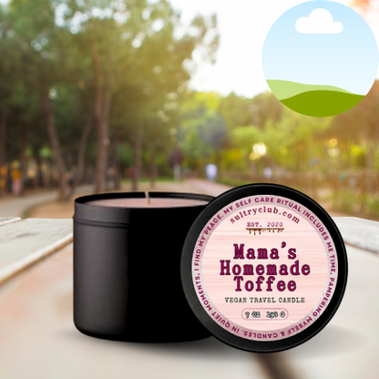Mama's Homemade Toffee Vegan Candle