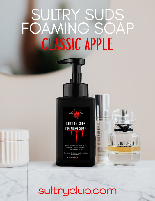 Sultry Suds™ Vegan Foaming Soap (Classic Apple)