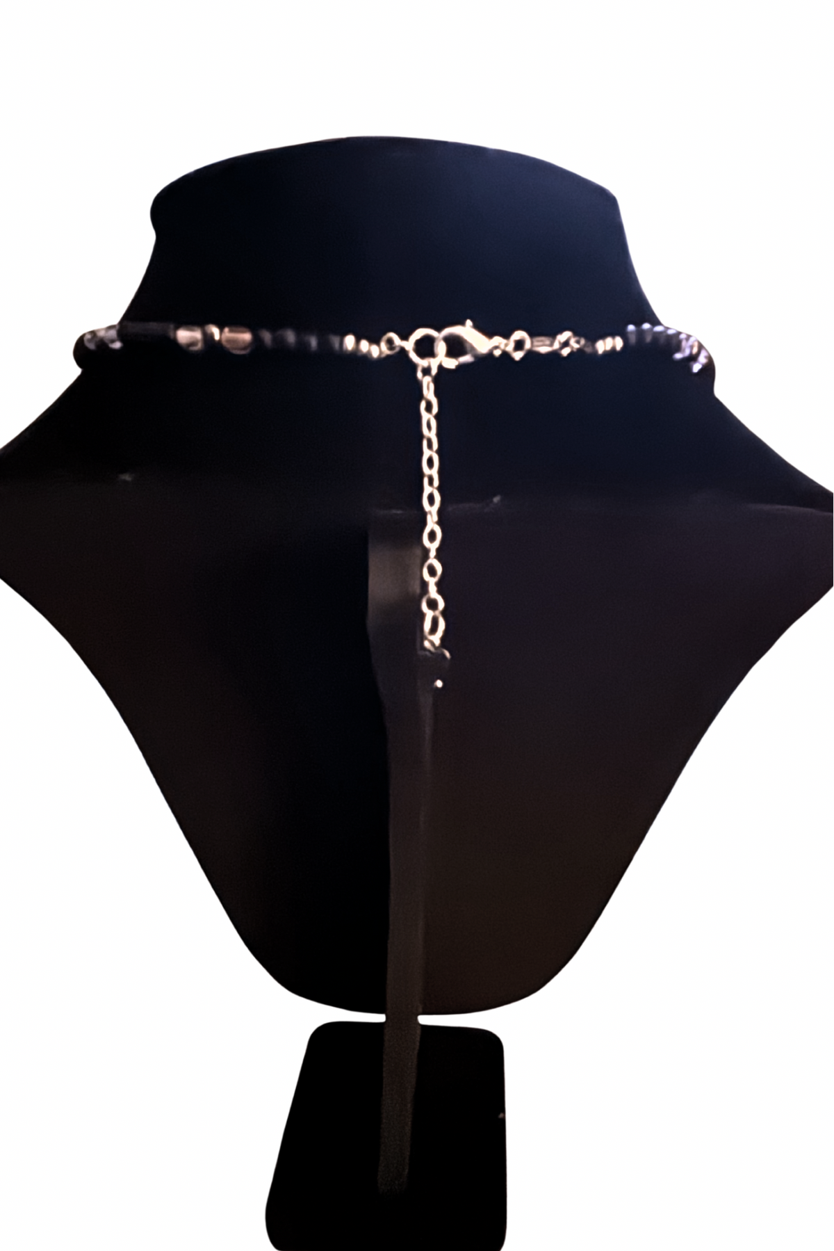 Amethyst and Hematite Beaded Necklace With Sapphic Charm