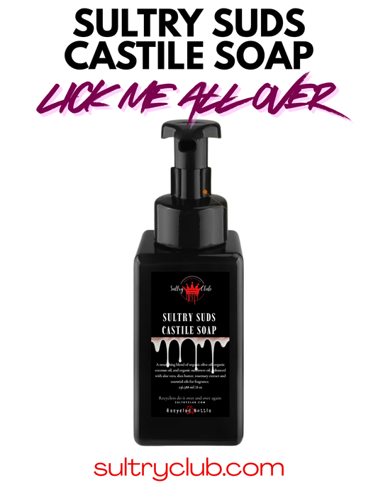 Sultry Suds™ Vegan Foaming Soap (Lick Me All Over)