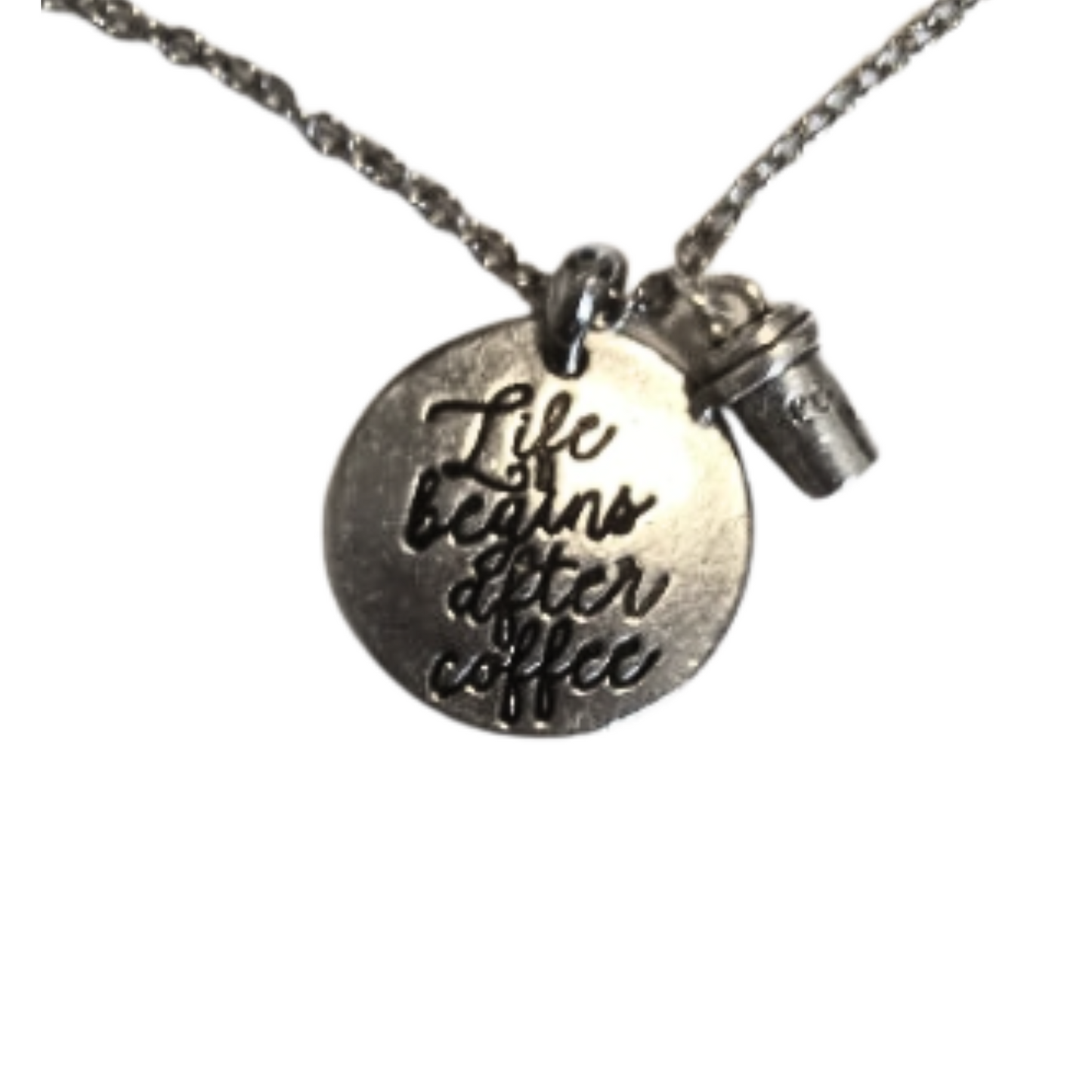 A Cup Of Tea Solves Everything Necklace