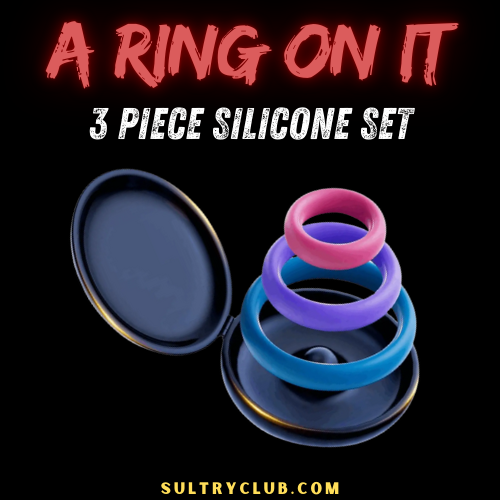 A Ring On It - 3 Piece Cock Ring Set