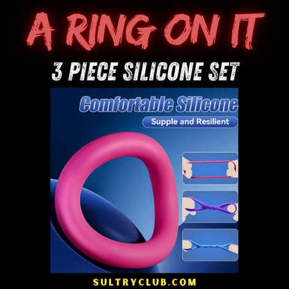 A Ring On It - 3 Piece Cock Ring Set