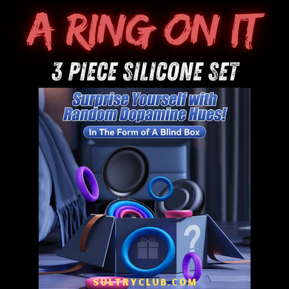 A Ring On It - 3 Piece Cock Ring Set