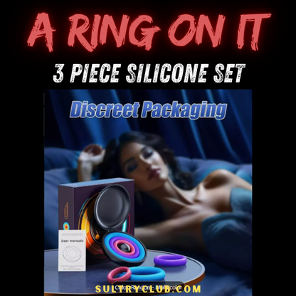 A Ring On It - 3 Piece Cock Ring Set