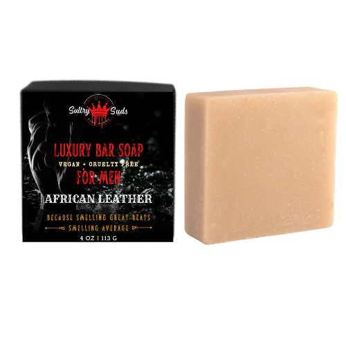 African Leather Vegan Soap