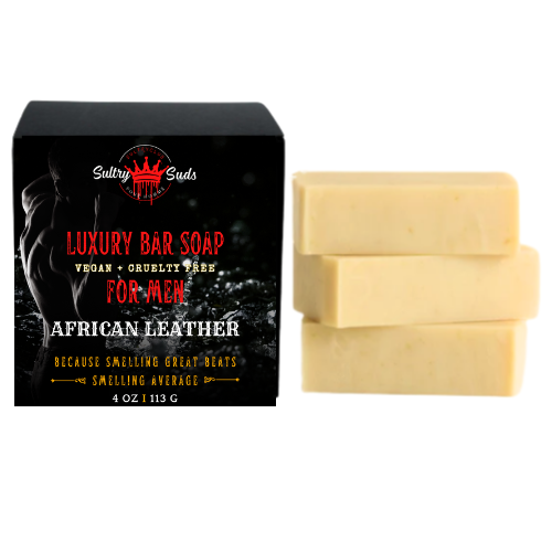 African Leather Vegan Soap