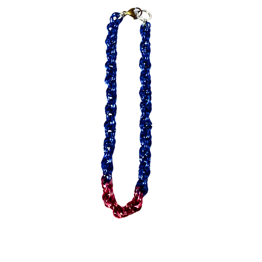 Americana Woven Byzantine Bracelet