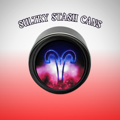 ARIES Stash Tin - Round Storage Container