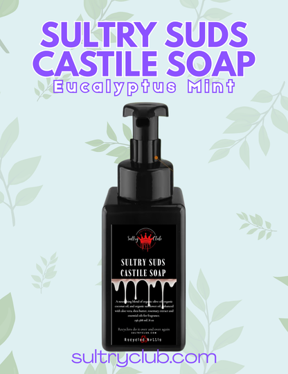 Sultry Suds™ Vegan Foaming Soap (Eucalyptus Mint)