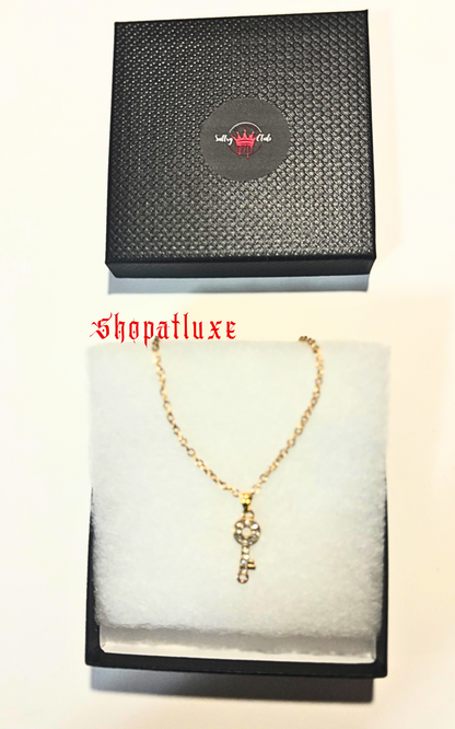 The Key To My Heart Charm Necklace