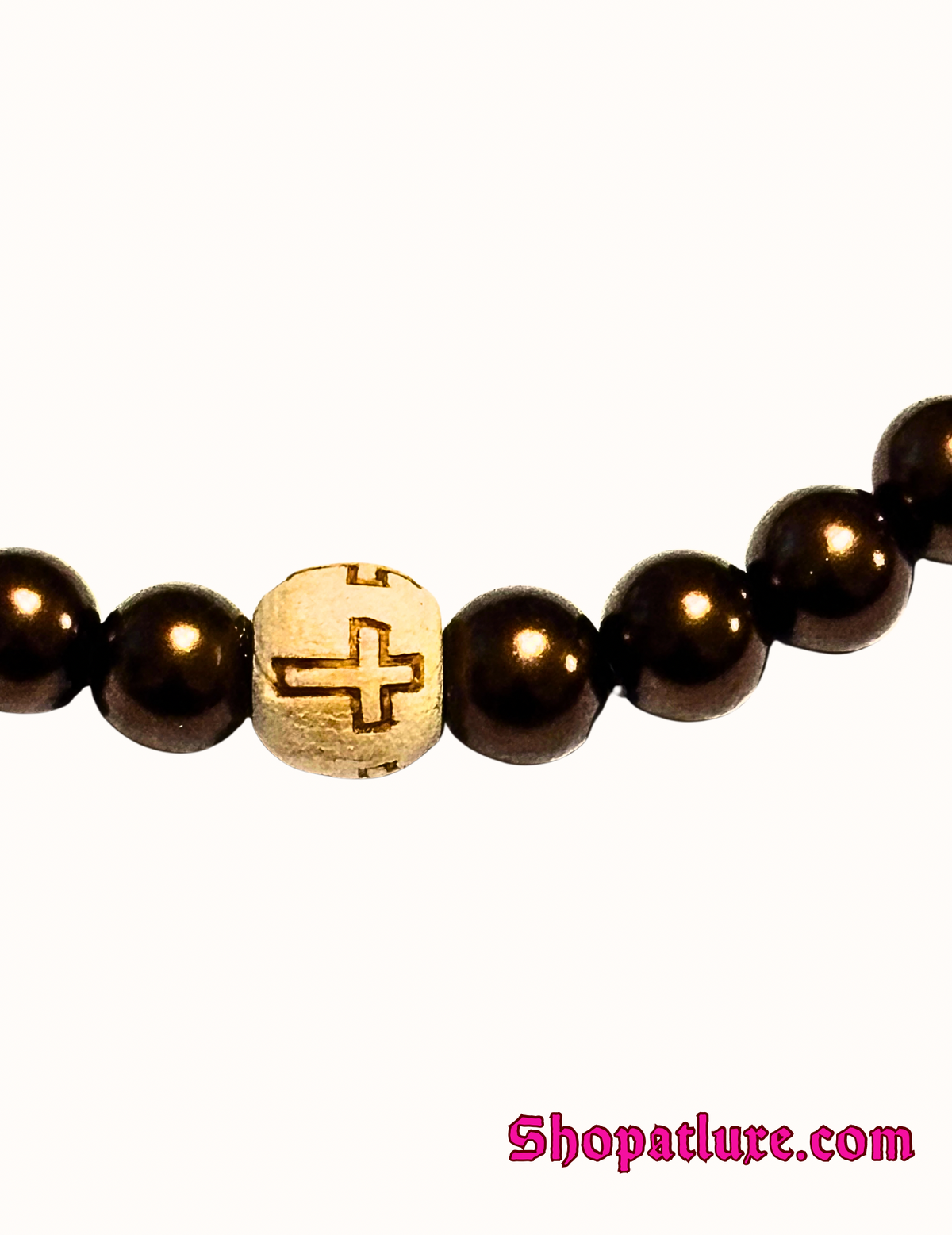 Beaded Pearl Protection Jewelry, Unisex Wrist Accessory, Spiritual Healing Gift