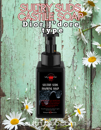 Sultry Suds™ Foaming Soap (Dior J’dore type)