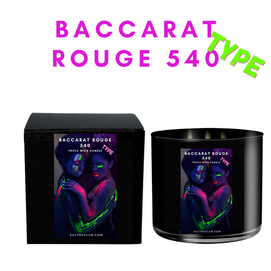 Baccarat Rouge 540 Type Candle