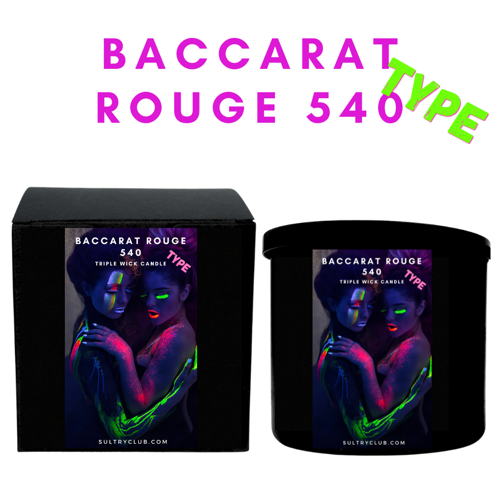 Baccarat Rouge 540 Type Candle