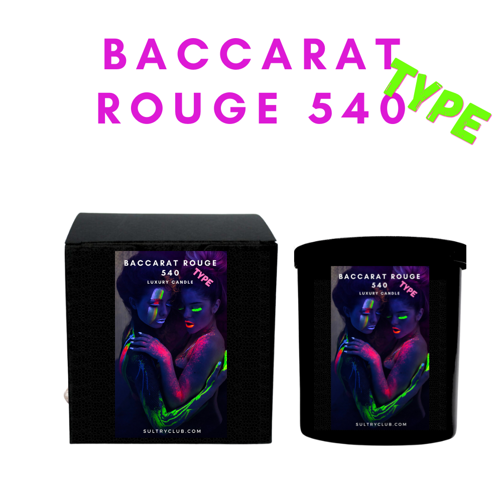 Baccarat Rouge 540 Type Candle