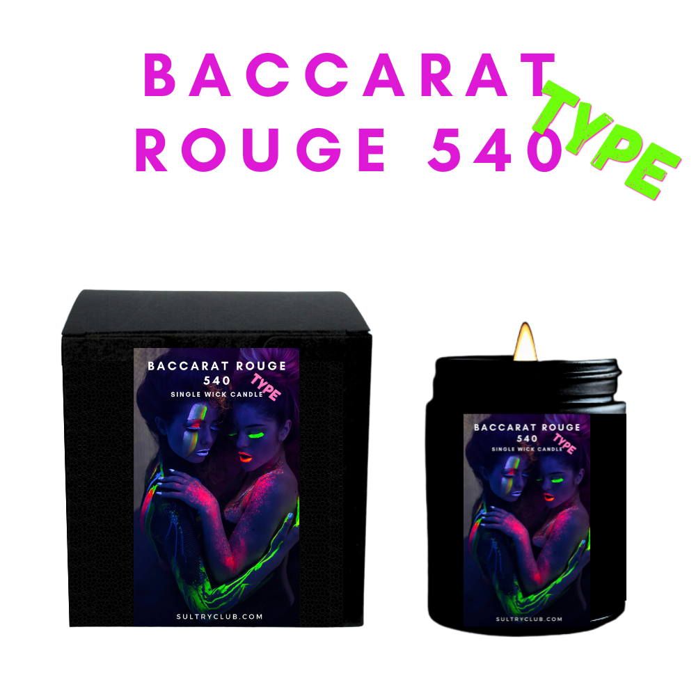 Baccarat Rouge 540 Type Candle