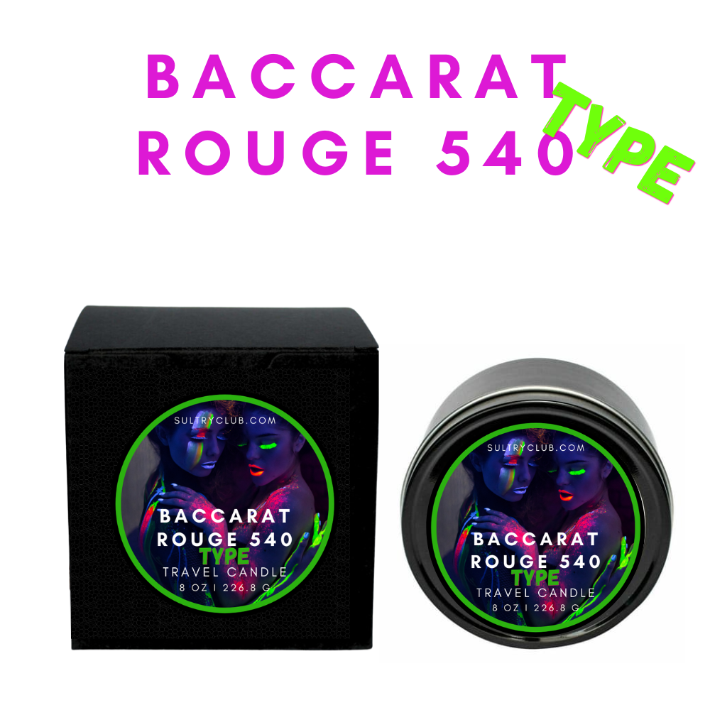 Baccarat Rouge 540 Type Candle