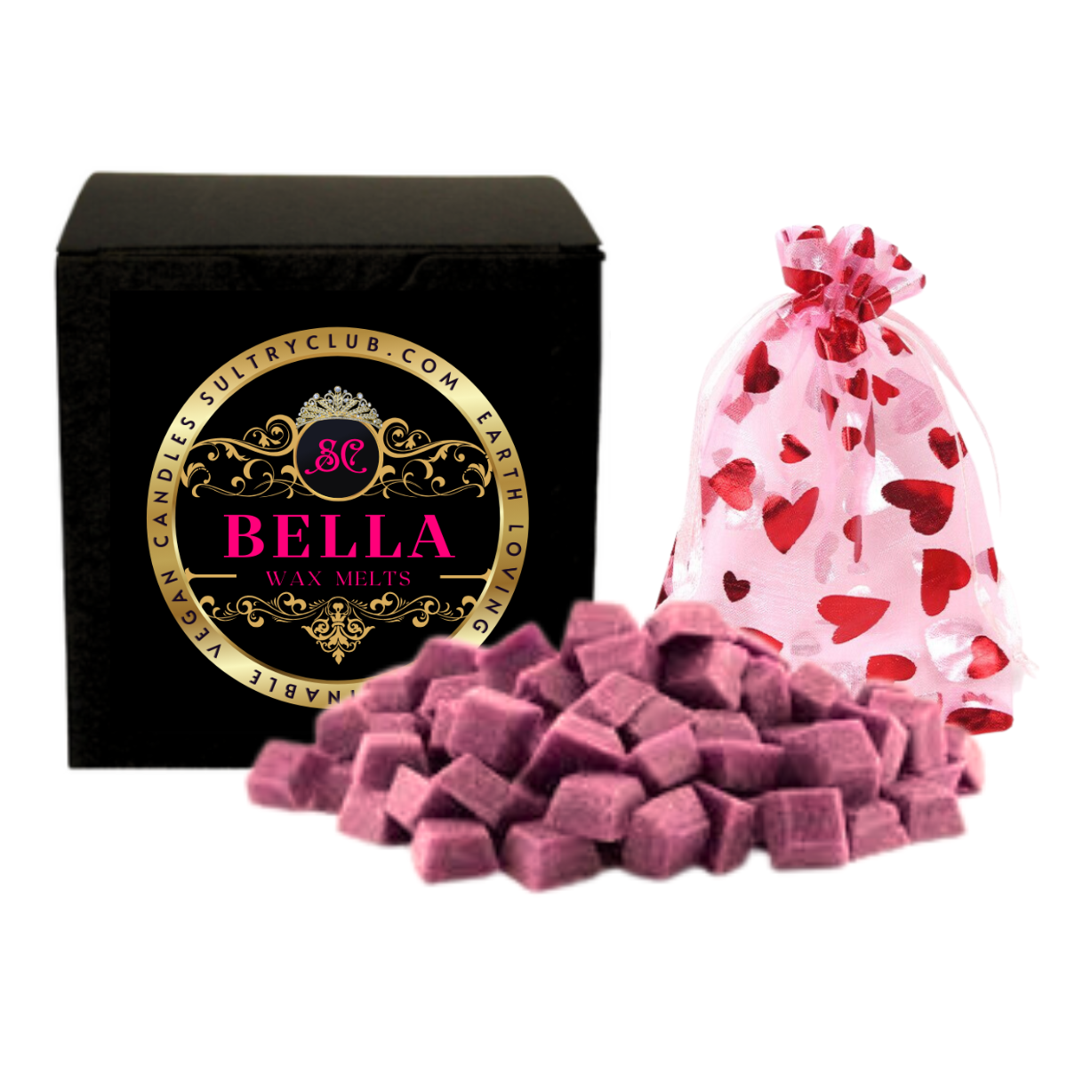 BELLA (Gingham Type) Vegan Candle