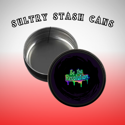 TRANS PRIDE Stash Tin - Round Storage Container (Several Styles)