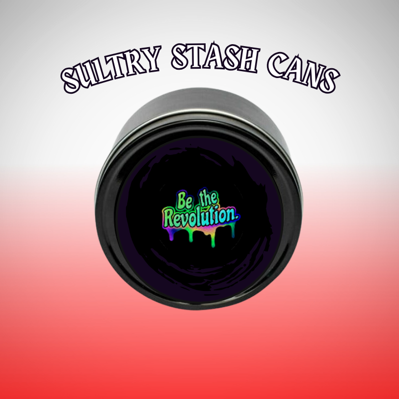 END RACISM Stash Tin - Round Storage Container