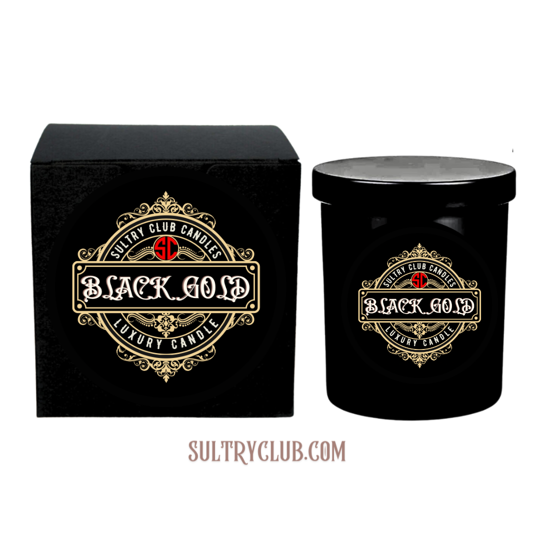 BLACK GOLD CANDLE