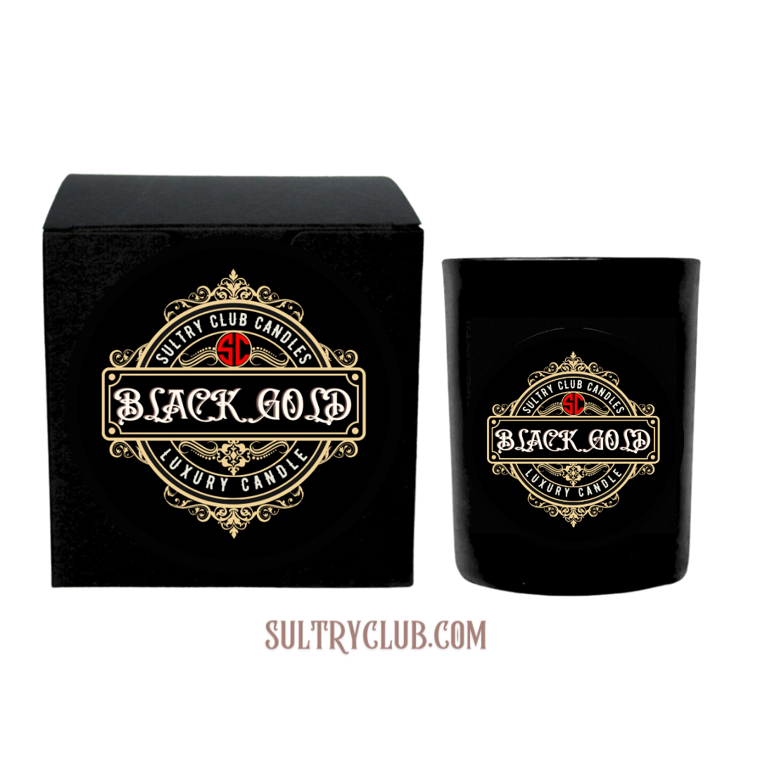 BLACK GOLD CANDLE