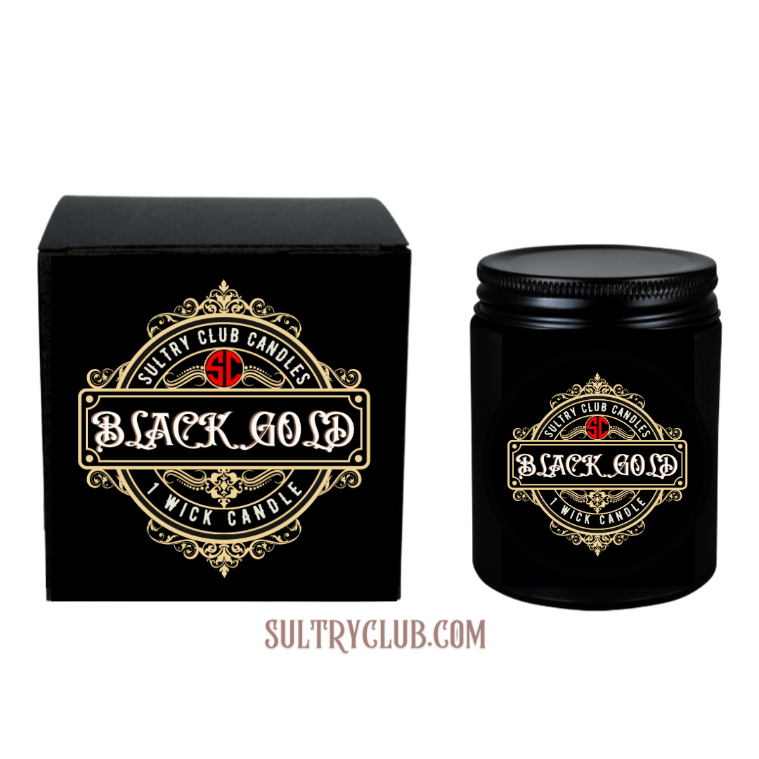 BLACK GOLD CANDLE