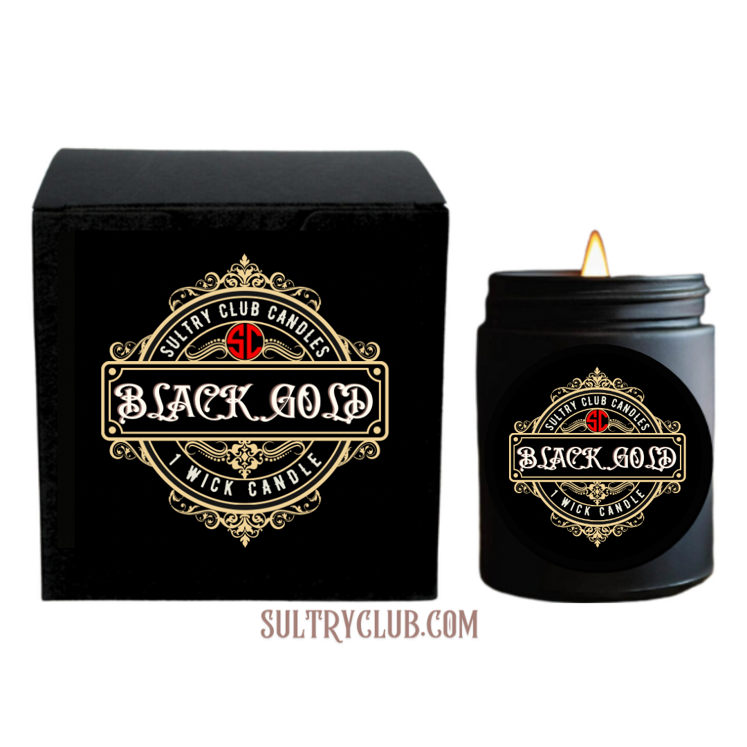 BLACK GOLD CANDLE