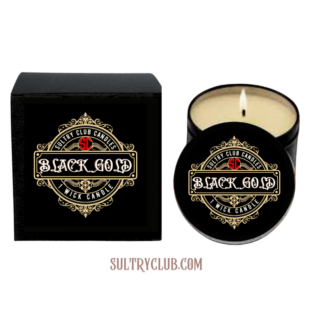 BLACK GOLD CANDLE