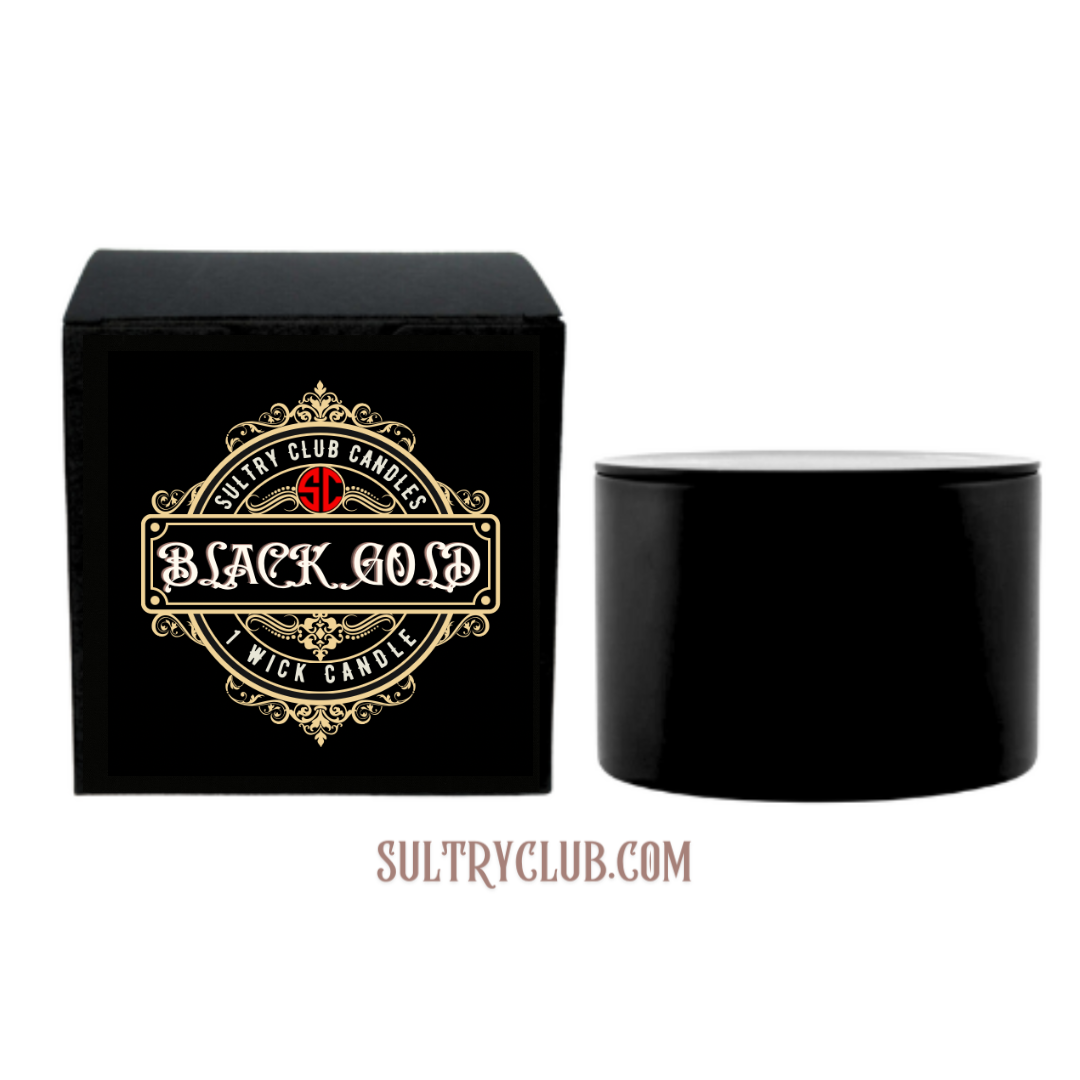 BLACK GOLD CANDLE