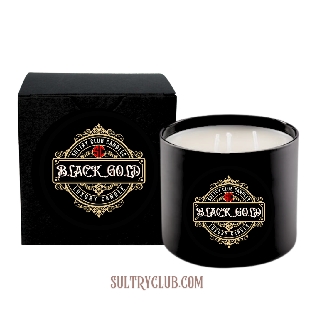 BLACK GOLD CANDLE