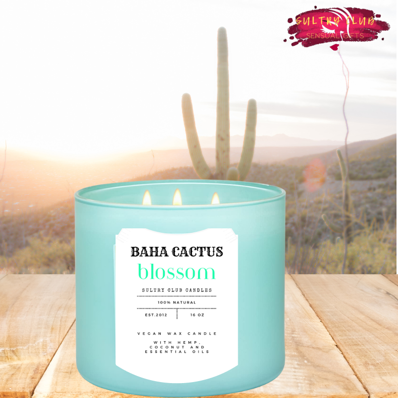 BAHA CACTUS BLOSSOM Vegan Candle