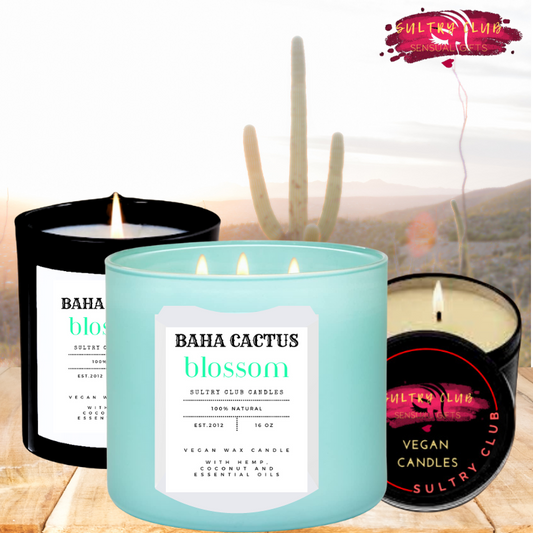 BAHA CACTUS BLOSSOM Vegan Candle