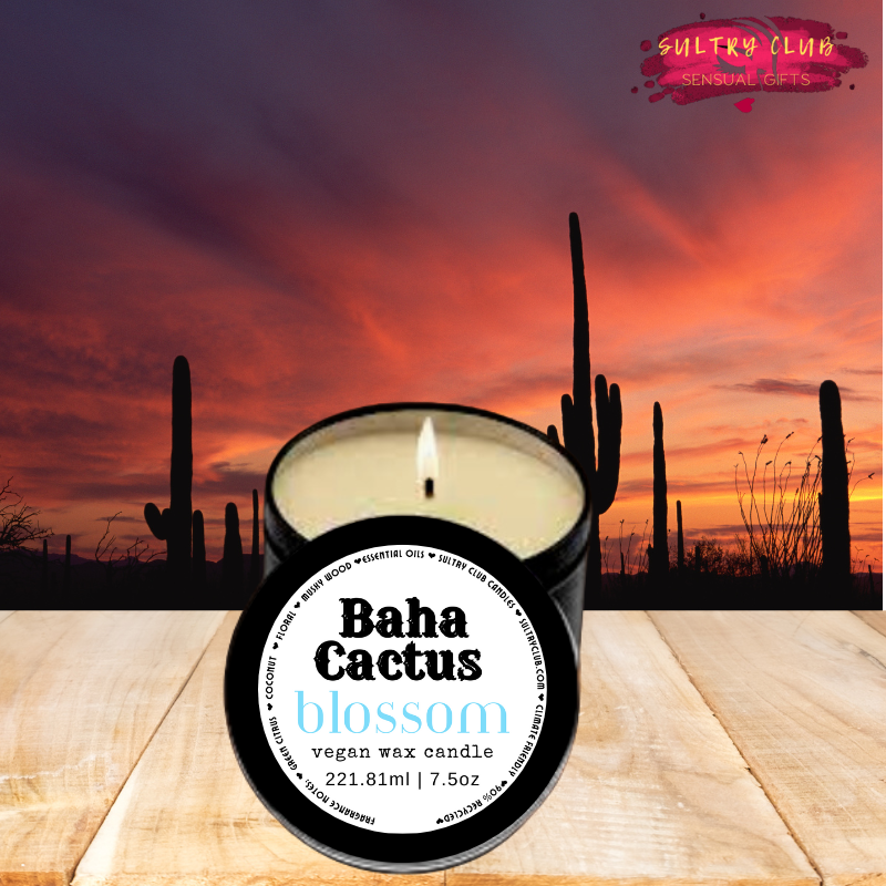 BAHA CACTUS BLOSSOM Vegan Candle