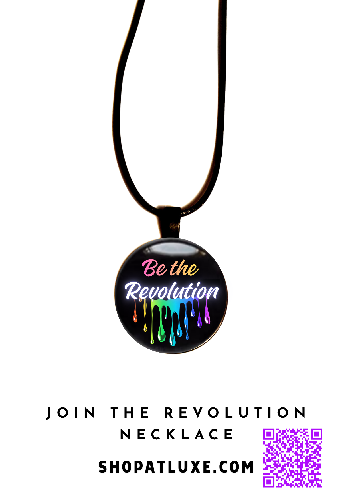 Be The Revolution Original Protest Necklace