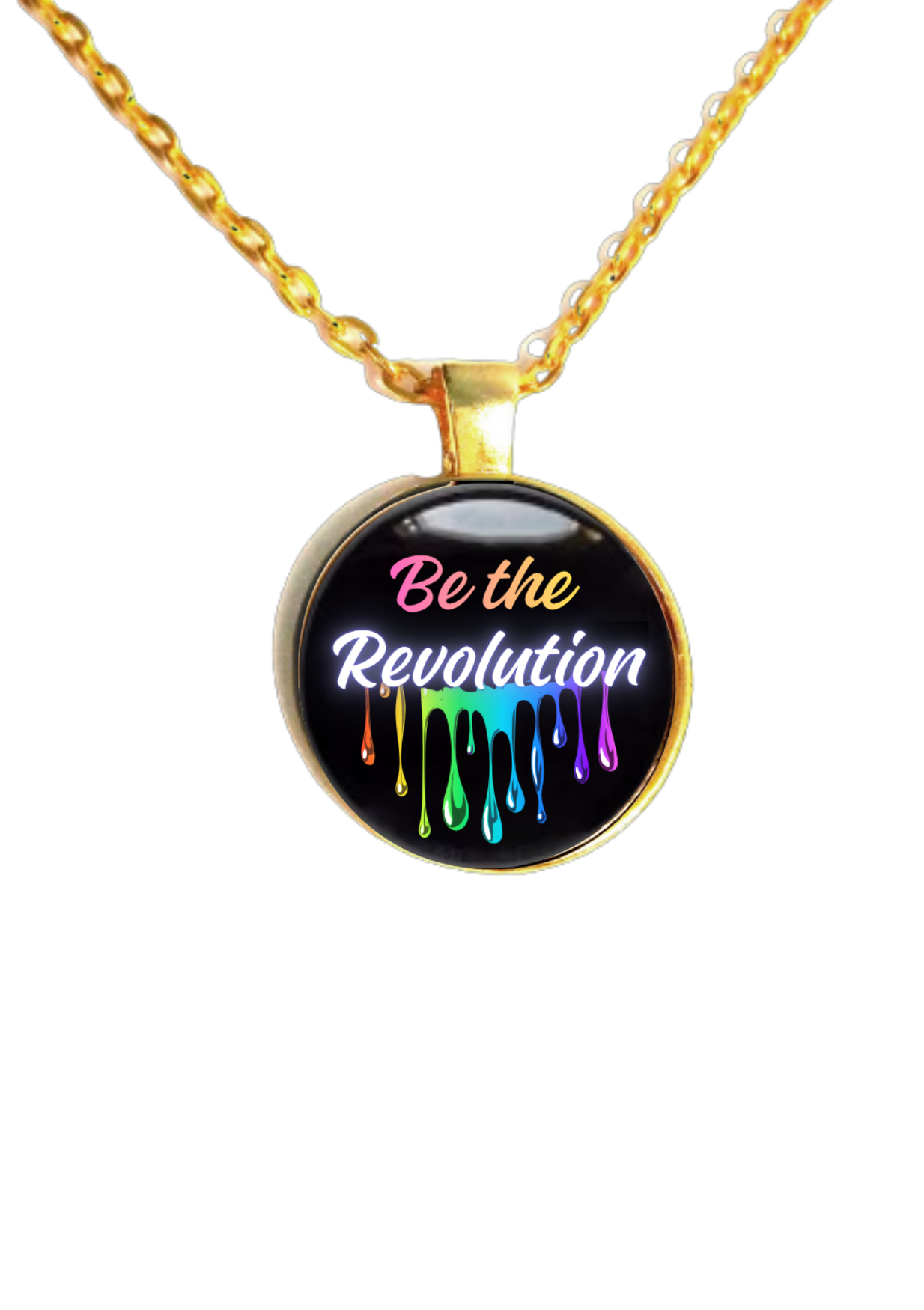 Be The Revolution Original Protest Necklace