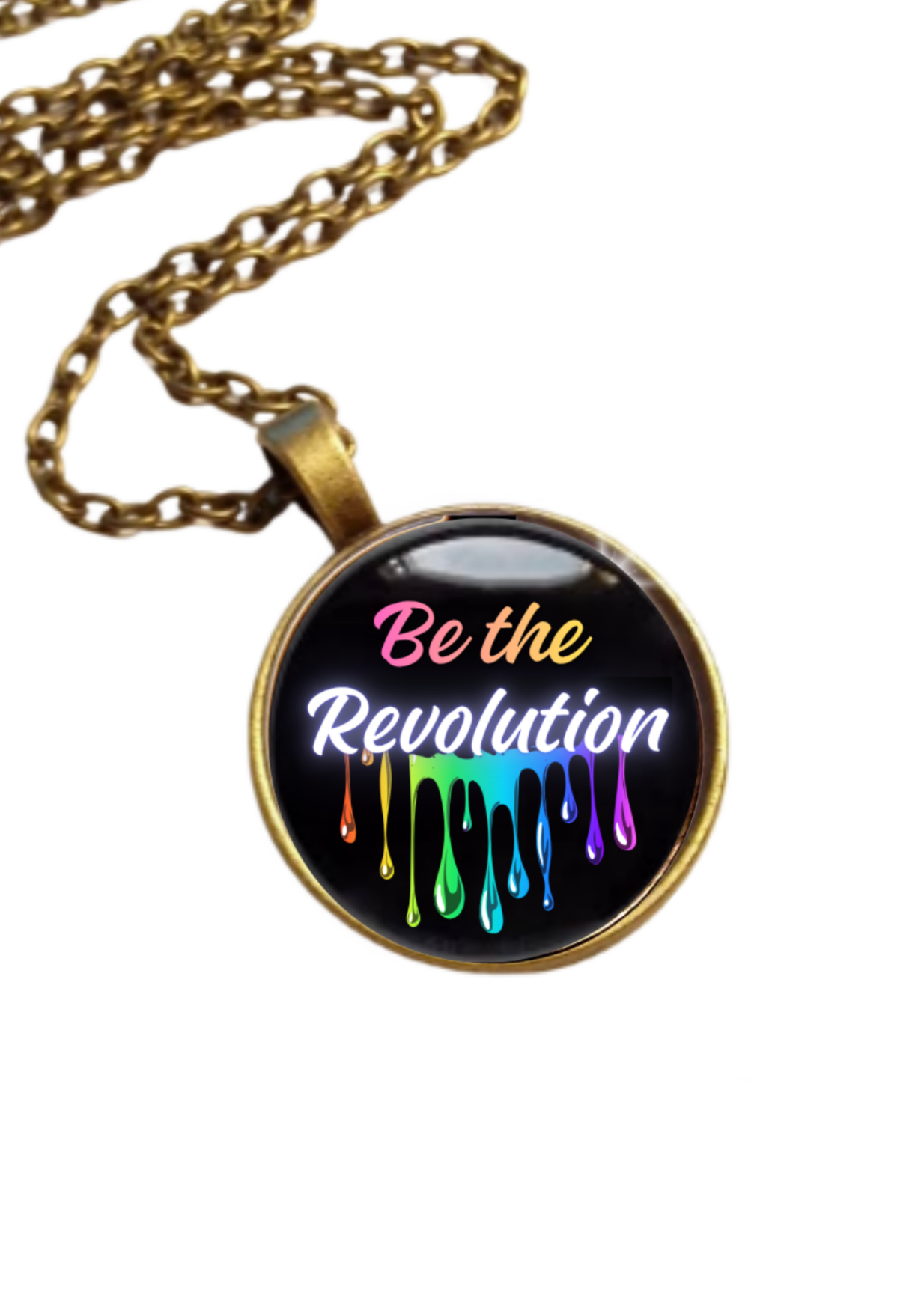 Be The Revolution Original Protest Necklace